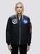 Куртка (бомбер) Alpha Industries MA-1 NASA Flight Jacket W Чорна 28871 фото 1