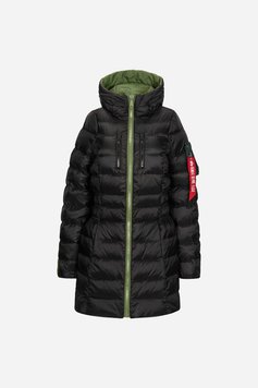 Пуховик Alpha Industries N-3B Down Parka W SAGE Зелений 28926 фото