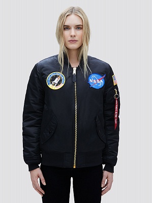 Куртка (бомбер) Alpha Industries MA-1 NASA Flight Jacket W - Фото 1